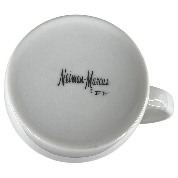 Fitz And Floyd For Neiman Marcus Ceramic Mug Wild Bird Series Green Inside - Picture 6 of 6